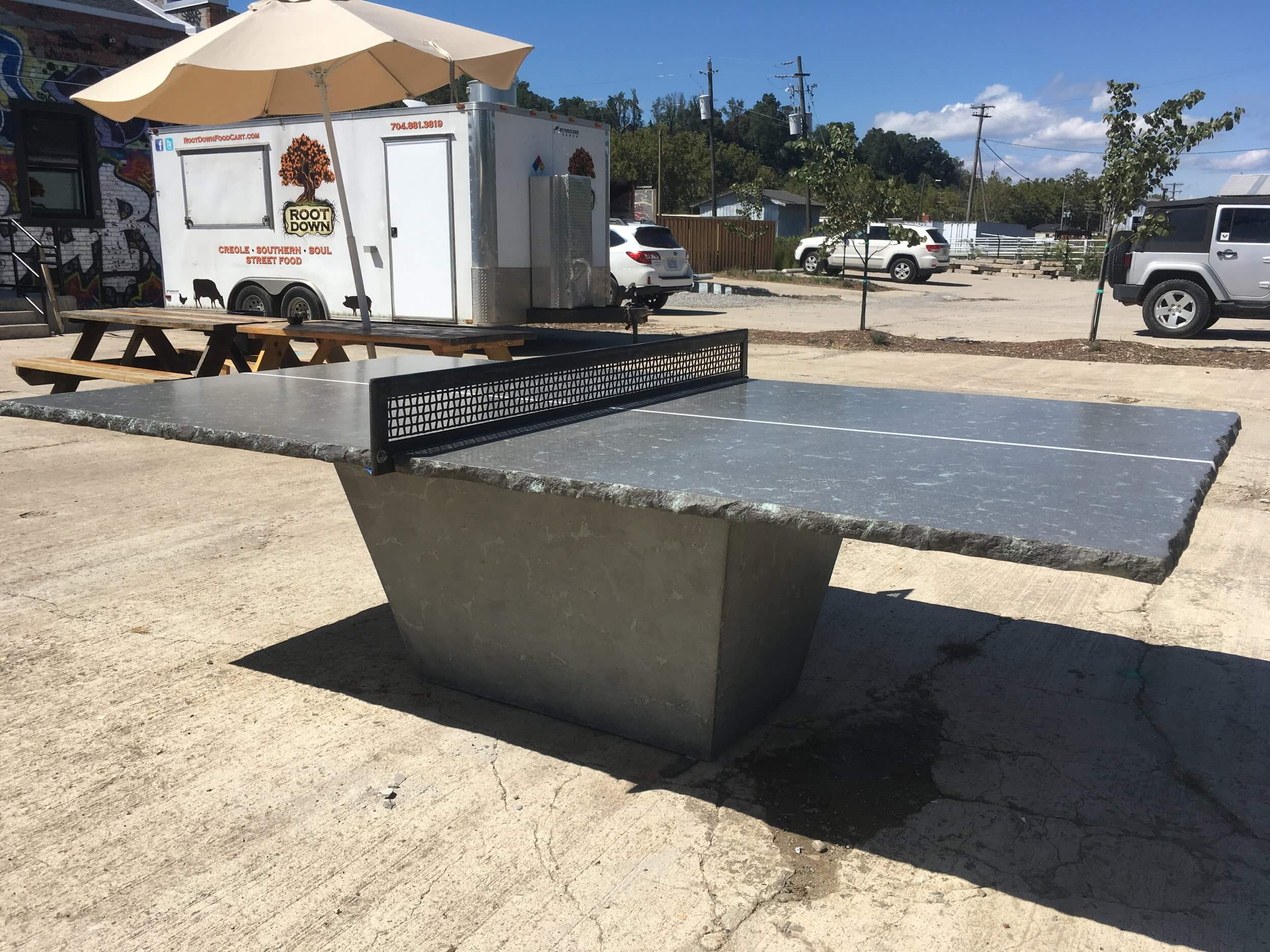 granite outdoor ping pong table