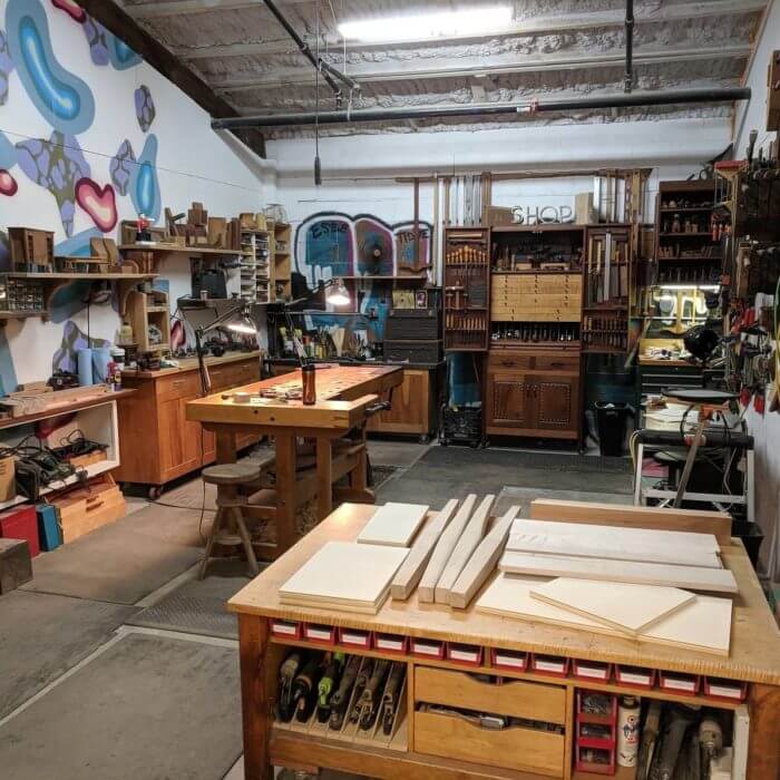 woodworking shop at foundy street